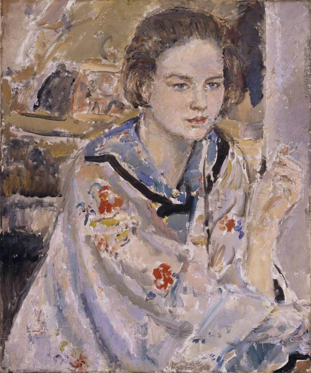 Ethel Walker - La signorina Jean Werner Laurie, Tate Gallery